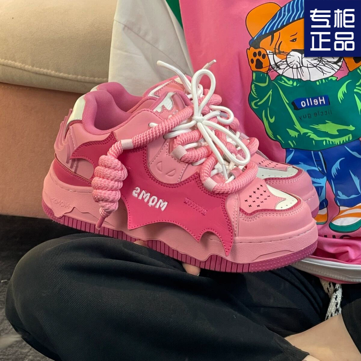 Модные повседневные кроссовки с высоким дизайном, женские осенние новые удобные универсальные повседневные кроссовки на шнуровке с круглым носком