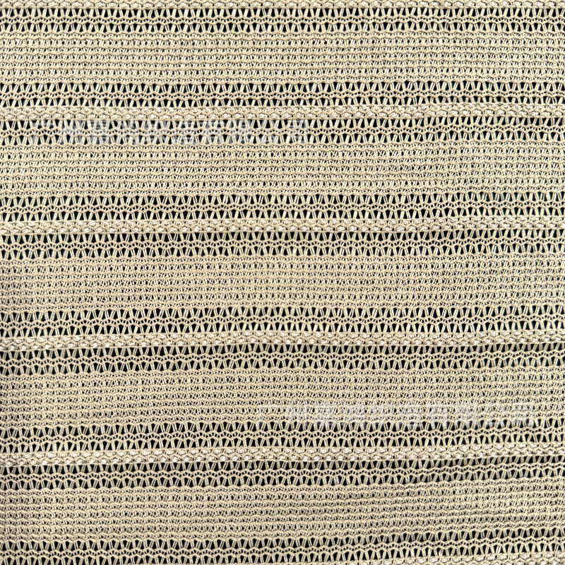 Tejido de encaje de poliéster, tejido de punto, tejido de doble color, blusa, abrigo, tejido multicolor, fábrica de stock