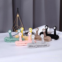 韩国卡通蜗牛大触角可爱萌趣搞怪创意卖萌洗脸束发带网红洗漱头箍