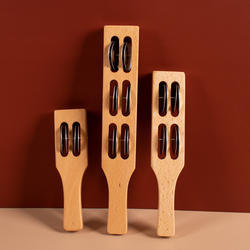 Kindergarten Orff instrumento de percusión registro 2 Bell 4 Bell 6 Bell tablero palillos traqueteo de la mano de juguete campana tambor de enseñanza de la escuela primaria ayudas