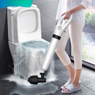 Toilet Plunger for Unclogging Drains, Specialized Tool for Toilet Pipes, New Type for Clearing Drains