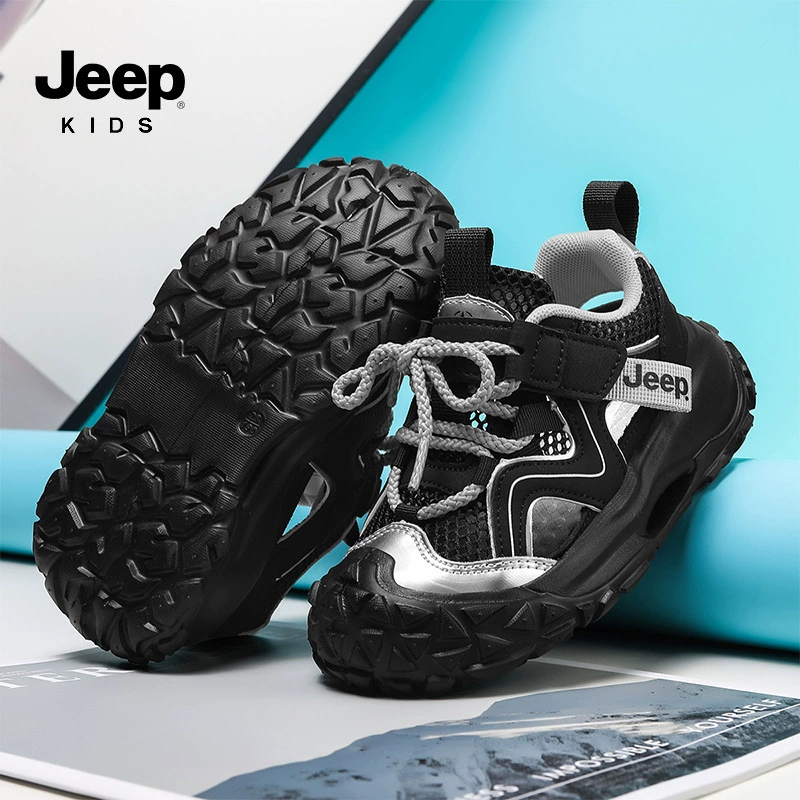 Сандалии Jeep летние, детская сумка для мальчиков, спортивные детские сандалии для отдыха и путешествий, плявная обувь, 6–12 лет