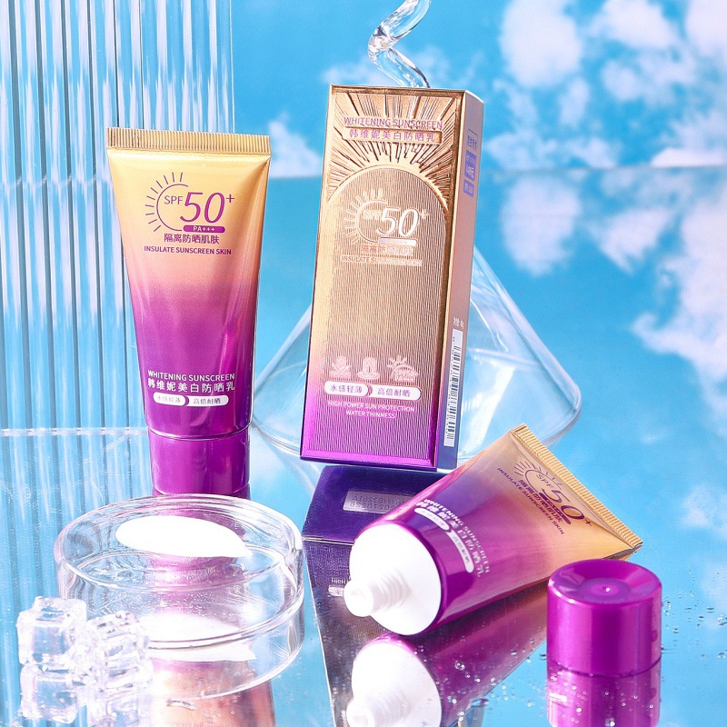 Brightening summer sun protection cream