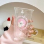 韩国大容量卡通玻璃水杯