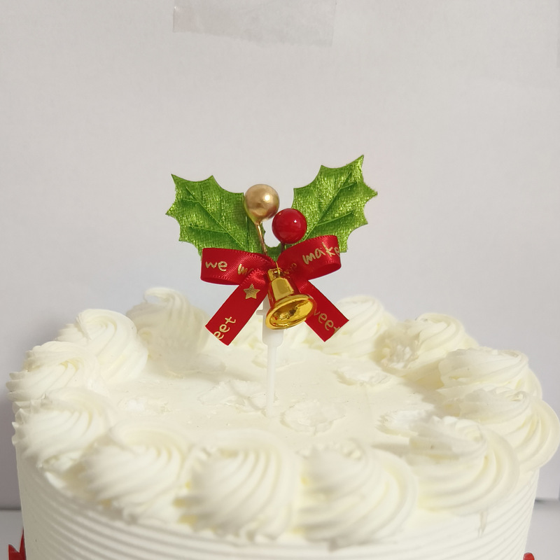 メーカー卸売りクリスマスケーキ装飾プラグインケーキ装飾クリスマス装飾クリスマスツリー花輪挿し札|undefined