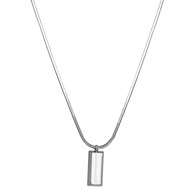 Collar de clavícula hombre mujer, simple, aleación hip hop, accesorios lujo