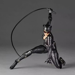 映画周辺 サプライズ山口 バットマン ブラックキャットウーマン 可動顔置物モデル 箱入りフィギュア