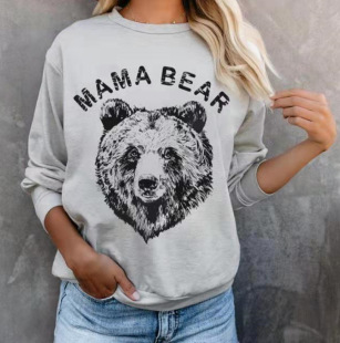 �F؛ ���R�d����վ�W���¿�ŮʿMAMA BEAR��ĸ���^ӡ���L���l��