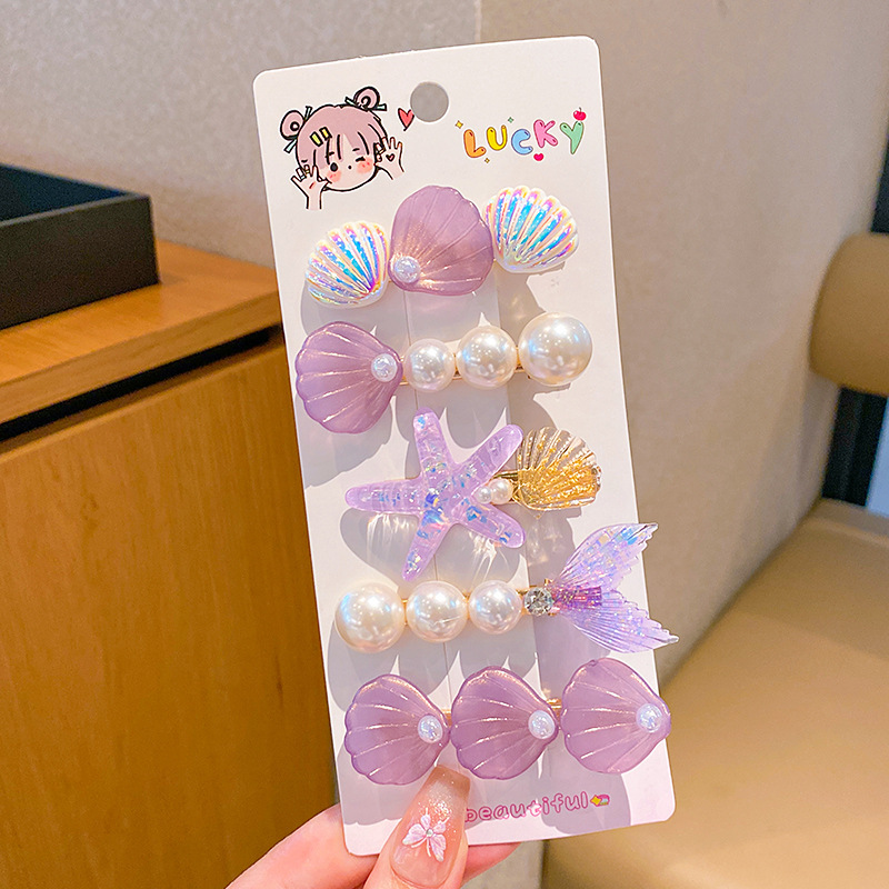 Horquilla para niños Clip de flequillo lateral para niña Clip de pico de pato para bebé Clip bb Accesorios para el cabello de alto valor Tombros de dopamina