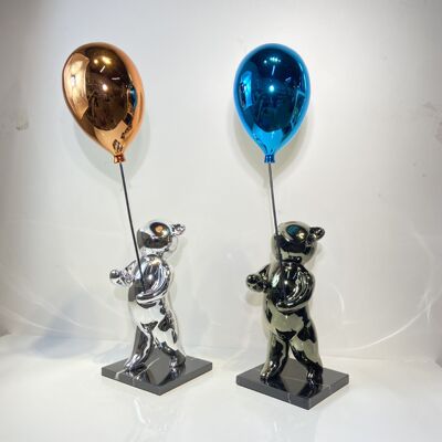 Light extravagance Little Bear balloon originality spherical device Open Houses Sales offices a living room ornament a decoration