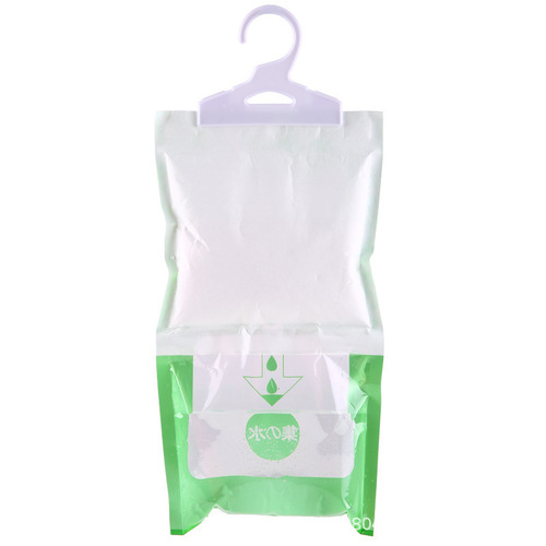 Hangable wardrobe dehumidification bag anti-mold proof moisture absorbent wholesale moisture absorbent bag indoor desiccant