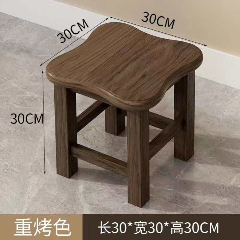 小木凳实木椅家用小板凳矮凳客厅茶几小方凳子大人结实耐用换鞋凳|undefined
