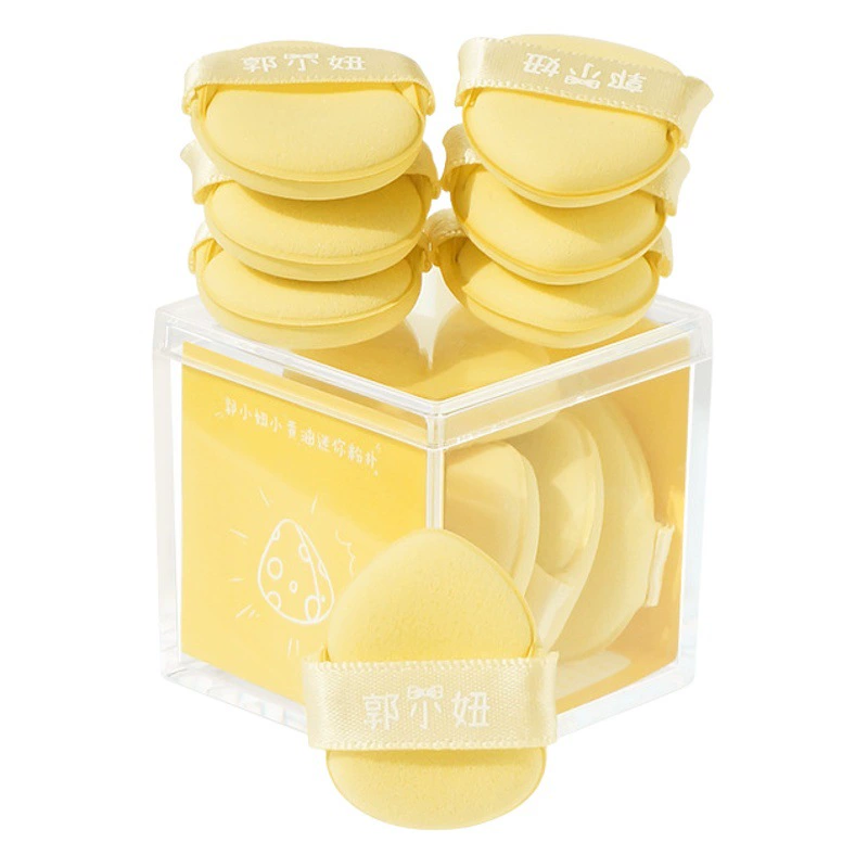 Guo Xiaoniu сливочное мини-пуховка на кончиках пальцев