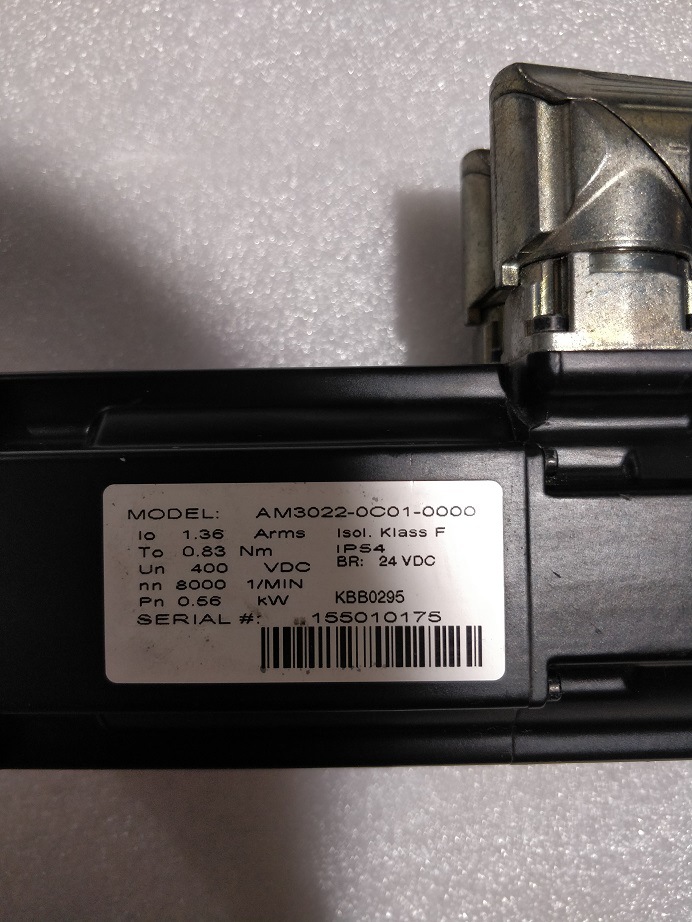 BECKHOFF 倍福 AM3022-0C01-0000 伺服电机 原装件议价