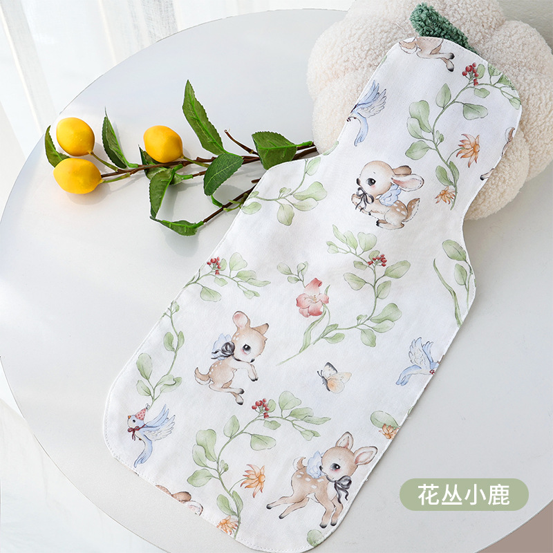 Baby Four-layer Gauze Pad Sling Big Child Sweat Towel Summer Children Kindergarten Baby Large Bamboo Cotton Sweat Towel
