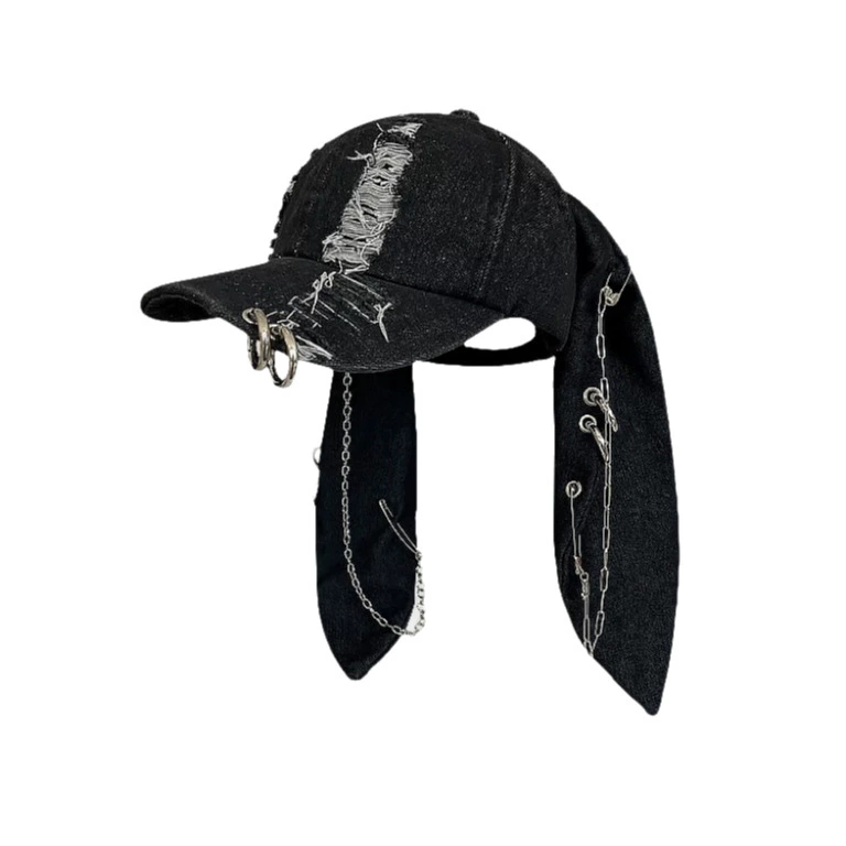 Design denim rabbit, baseball cap, hat