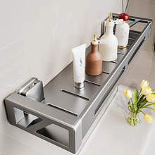 吸盘置物架卫生间浴室洗漱台用品壁挂式免打孔厕所洗手间收纳架子