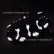 Large Thickeneded Tiger Rope Iron Fist Self-Defense Four-Finger Hand Buckle Boxing Martial Arts Supplies Window Breaker Self-Defense Boxing Buckle