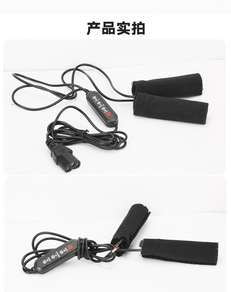 USB Rechargeable Heated Handlebar Covers, Winter Electric Vehicle Handlebar Gloves, Electric Heated Handlebar Covers