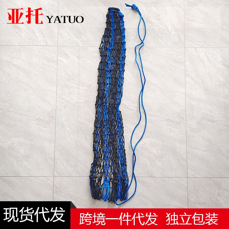 Сумка для сена с небольшим отверстием Медленная кормушка Принадлежности для конного спорта Сумка для верховой травы Портативная Сетчатая Сумка для сена Трансграничные волосы