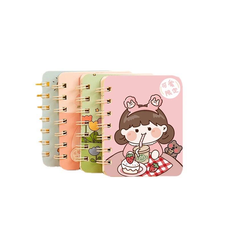Cartoon cute handheld notebook for students, Birthday gift