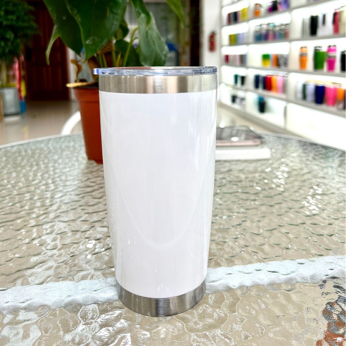 Taza de vacío de acero inoxidable de doble capa transfronteriza al aire libre portátil mini taza de leche aislada coche aislado taza de café frío