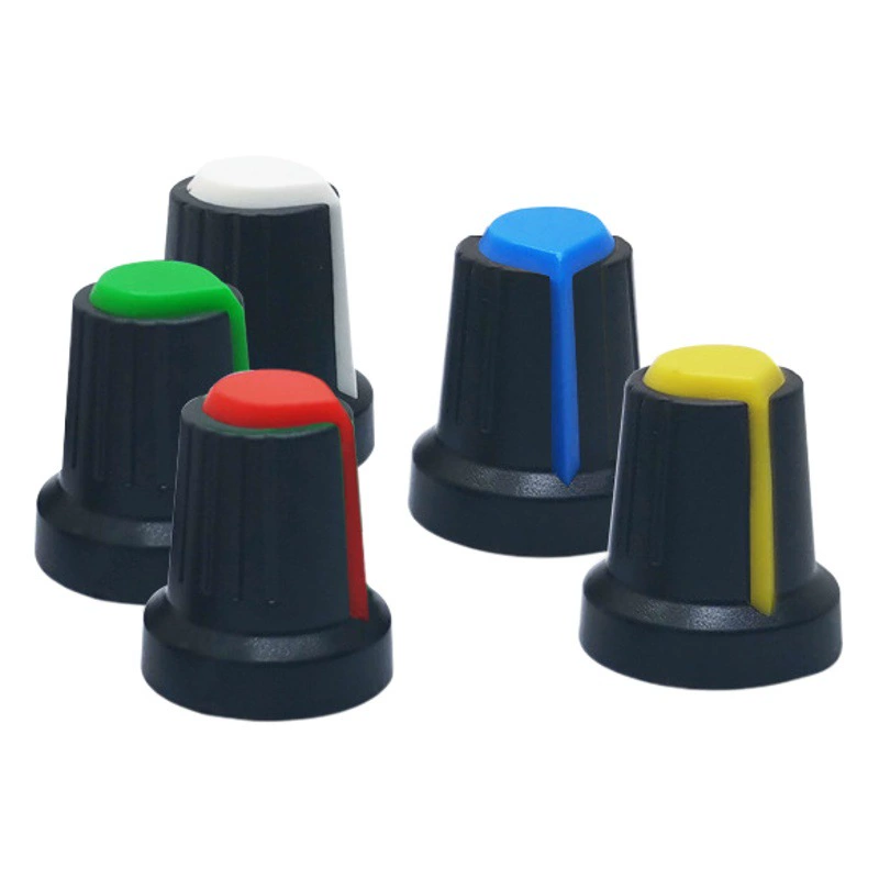 AG2 шляпа переключателя Потенциометр ручка усилителя WH148 ручка Крышка Сливовая ручка пластиковая ручка ABS 15X17 мм