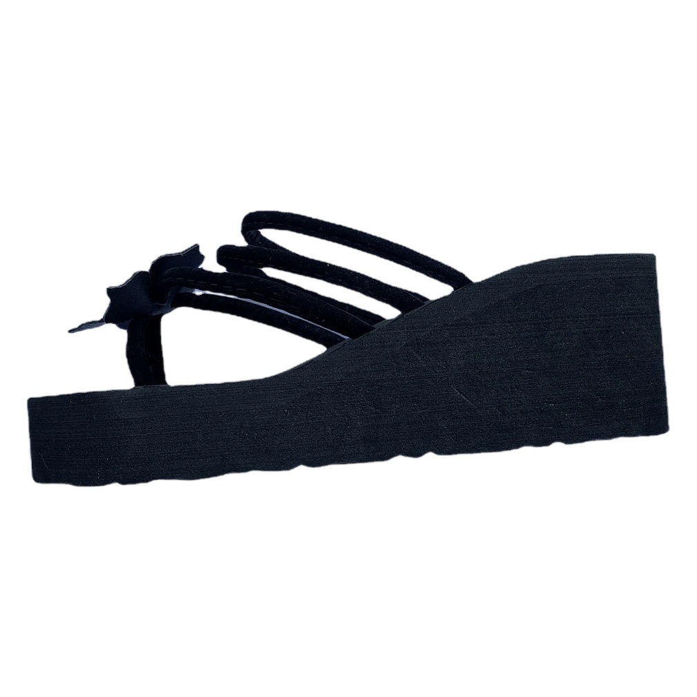 Chanclas zapatos de mujer Zapatillas de Mujer Sandalias de mujer verano fábrica al por mayor estudiantes coreanos de playa usan plataforma de tacón alto