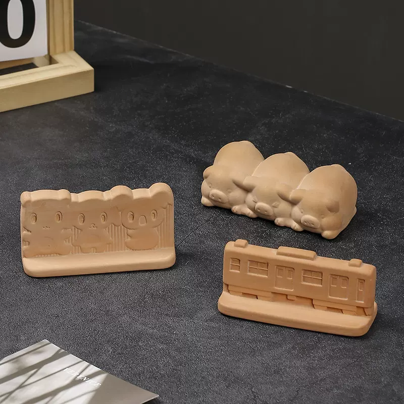 陶土保湿片 散装口粮加湿片 来图定制手卷烟斗粮雪茄吸湿配件工具