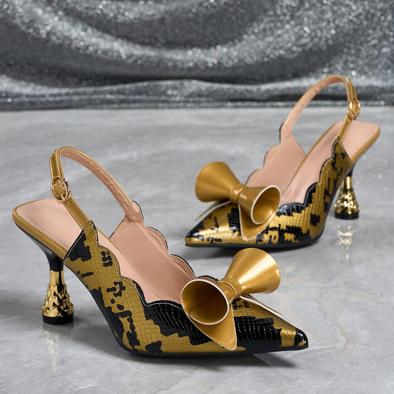 Amazon Tiktok Cross-Border Exclusive Supply for Foreign Trade New Summer Fashion Pointed-Toe Shallow Breathable Stiletto Sandals Amazon Tiktok Cross-Border Exclusive Supply for Foreign Trade New Summer Fashion Pointed-Toe Shallow Breathable Stiletto Sandals