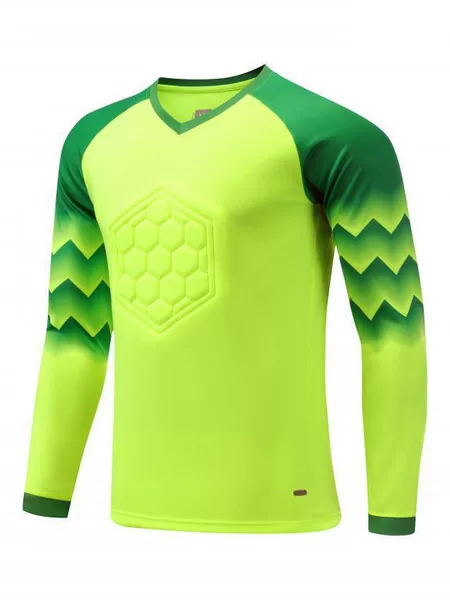 Goalkeeper Jersey Equipment Men's Football Goalkeeper Clothing Tops Pants Shorts Kidsren's Training Game Suit Printed Lo