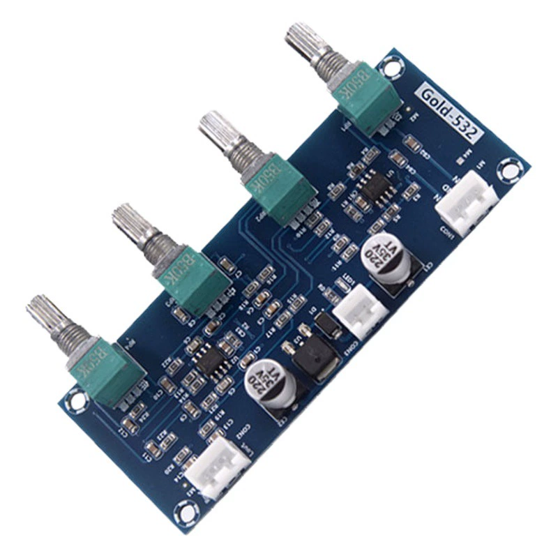 Плата предусилителя Gold-532 NE5532, плата операционного усилителя, плата усилителя мощности, плата аудио предусилителя, плата настройки