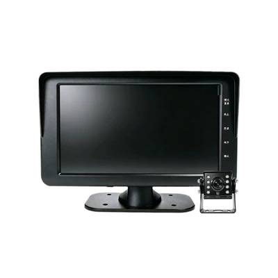Truck reversing camera integrated system 9inch wide-angle high-definition AHD universal model for trucks, forklifts, construction vehicles, excavators, and buses (Car display) - 7inch-ahdnight-vision-king-15m