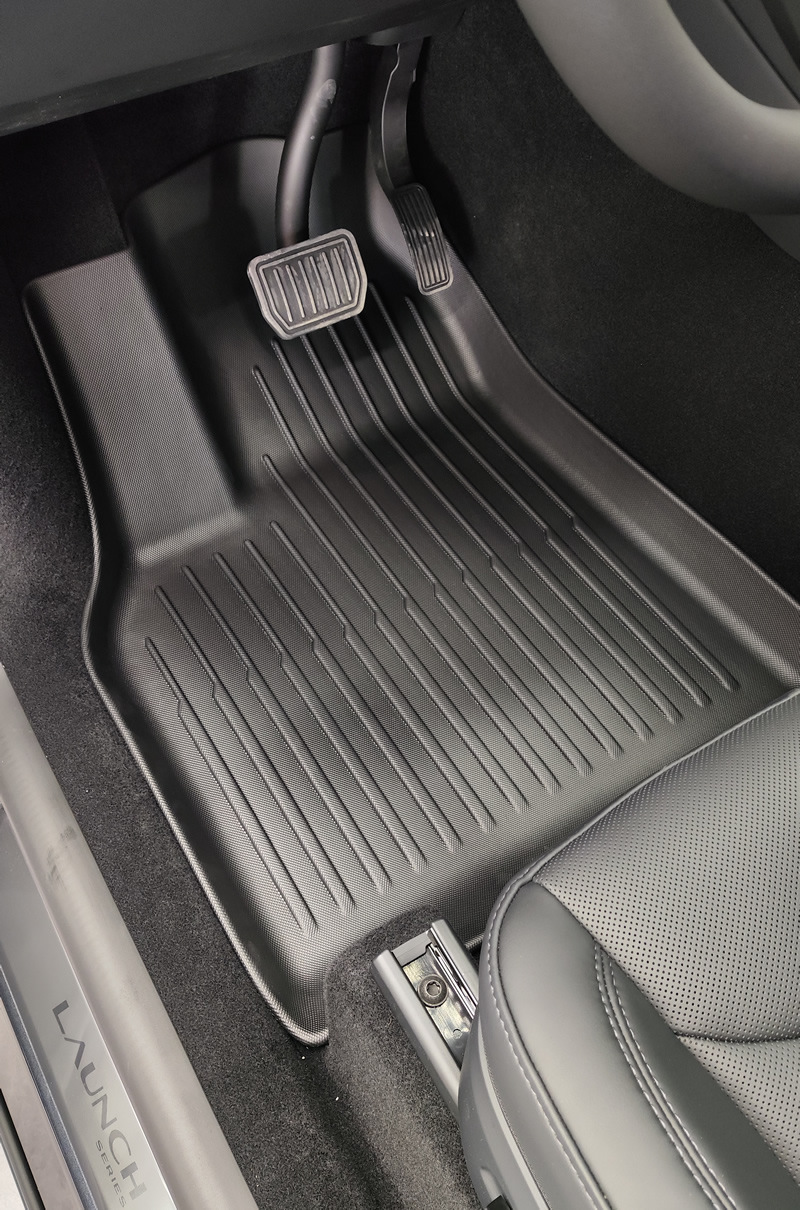 Suitable for Tesla 25 New Version Model Y Integrated Trunk Mats, Front and Rear Trunk Mats Accessories Modification