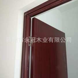 厂家直销免漆夹板门强化门免漆门工程门胶合板木门套装门承接工程