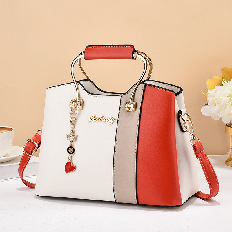 Blanco con rojo