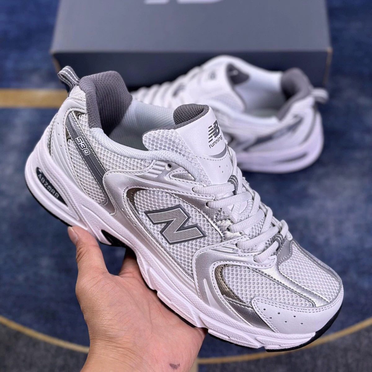 Путянь обувь Lang New Bailun NB530 обувь папы сетка дышащая ретро спортивная обувь повседневная мужская и женская обувь для бега