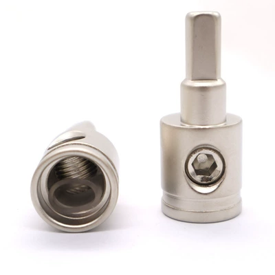 Car Audio Wire Terminal Digər kuzov və aksesuarlar - 0ga-brass-nickel-plated-single