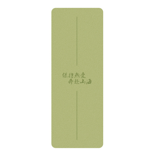 Matte PU natural rubber yoga mat, non-slip, wear-resistant, shock-absorbing, sports dance aerobics, fitness mat, home wholesale