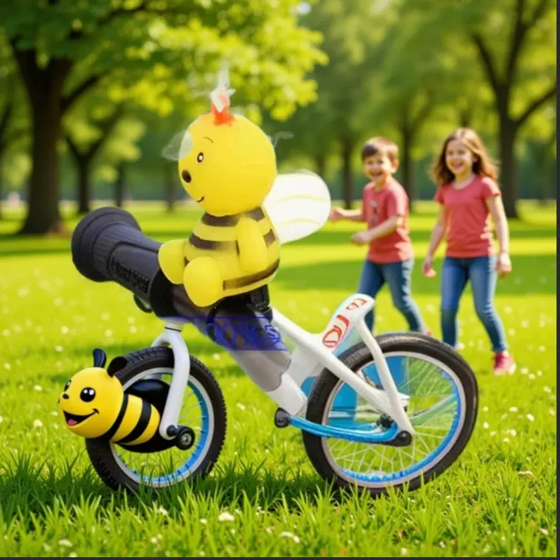 自行车铃铛超响可爱卡通儿童滑板车公路车通用喇叭车铃装饰小配件