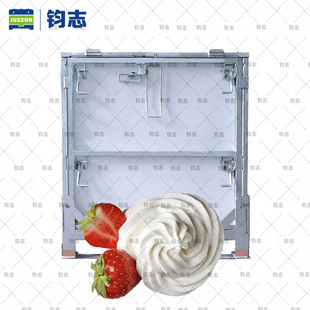 Shanghai Junzhi factory direct 1000L folding durable iron box for cream