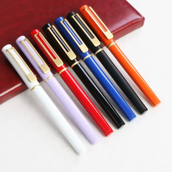 High-End Business Metal Signature Pen, Women's Gel Pen, Ballpoint Pen, Gold Accessories, Office Pen, Gift Advertising Pen