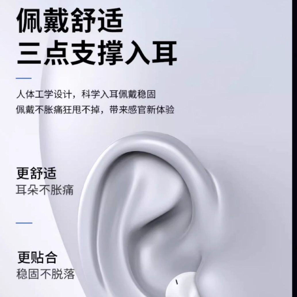 QMYP 3.5mm round hole wire-controlled headphones type in-ear heavy bass listening and talking music wired earplugs