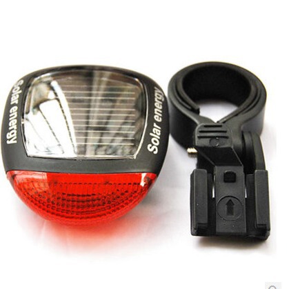 Ambush solar tail light bicycle tail light without battery mountain bike road bike led warning tail light 70G