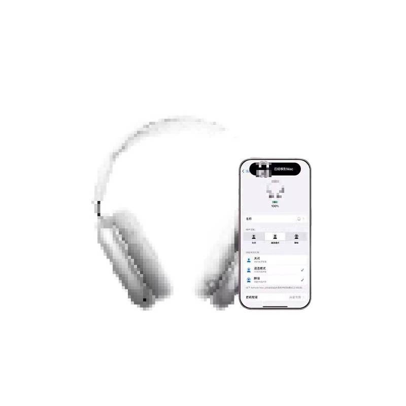 Накладные Bluetooth наушники Huaqiangbei ProMax2 2025, подходят для Apple iPhone16, беспроводные с шумоподавлением