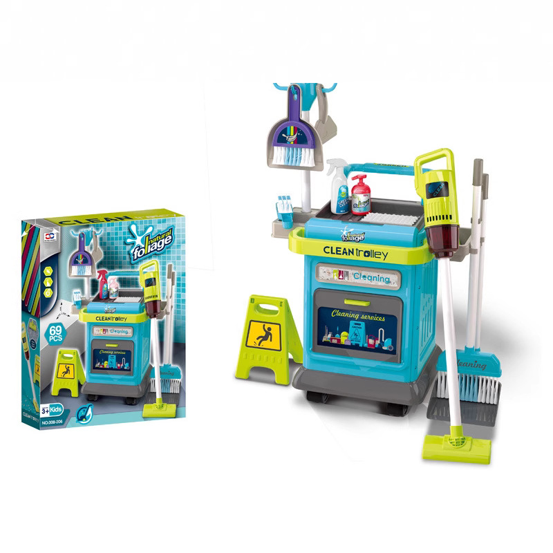 Juego de Carrito de Juguete para Juego de Roles de Plástico para Niños