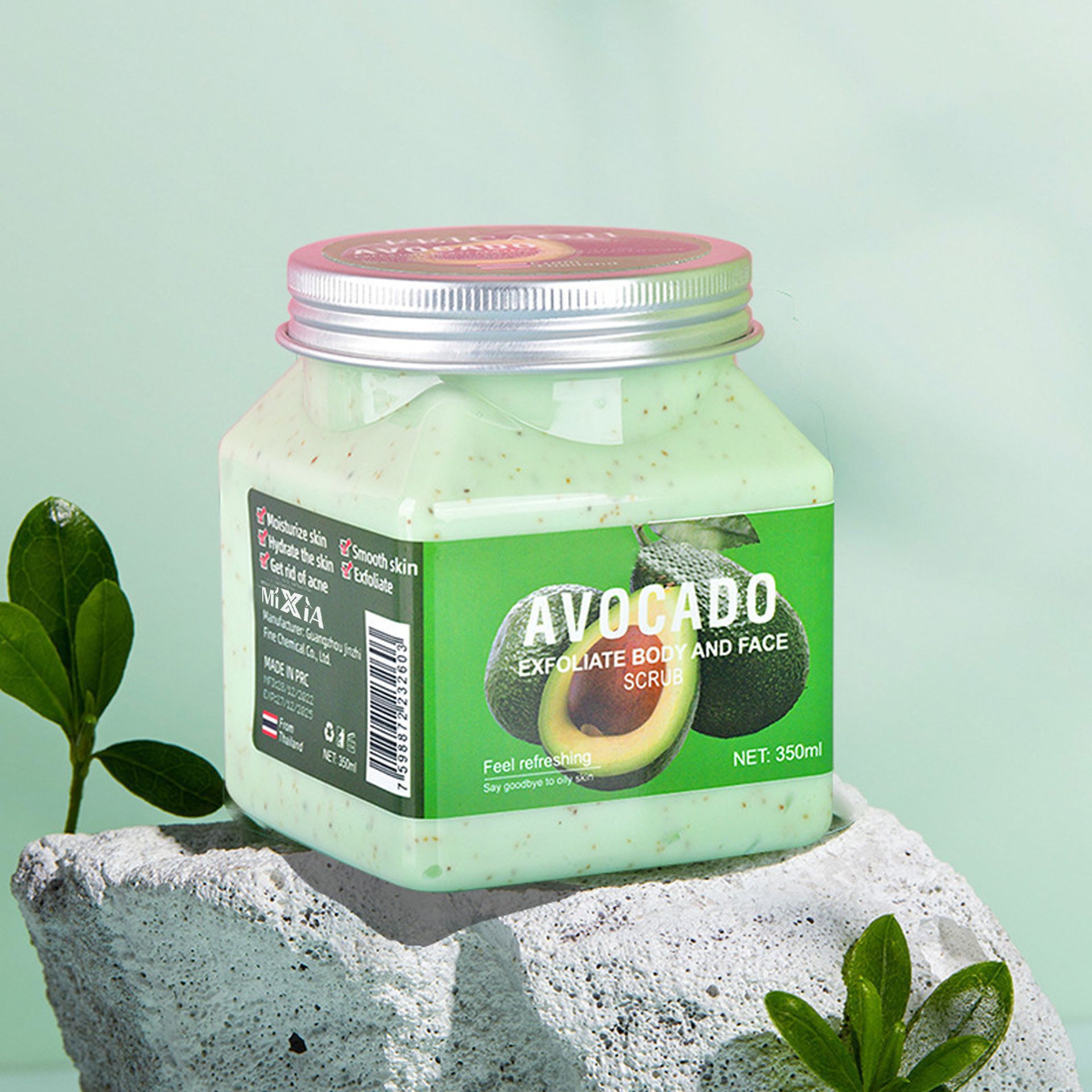 Cross-border Avocado Body Scrub Exfoliante Body Scrub image 5
