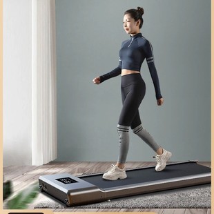 Flat Treadmill Household Model Small New Household Fat-Burning Silent Indoor Fitness Equipment Foldable Walking Machine