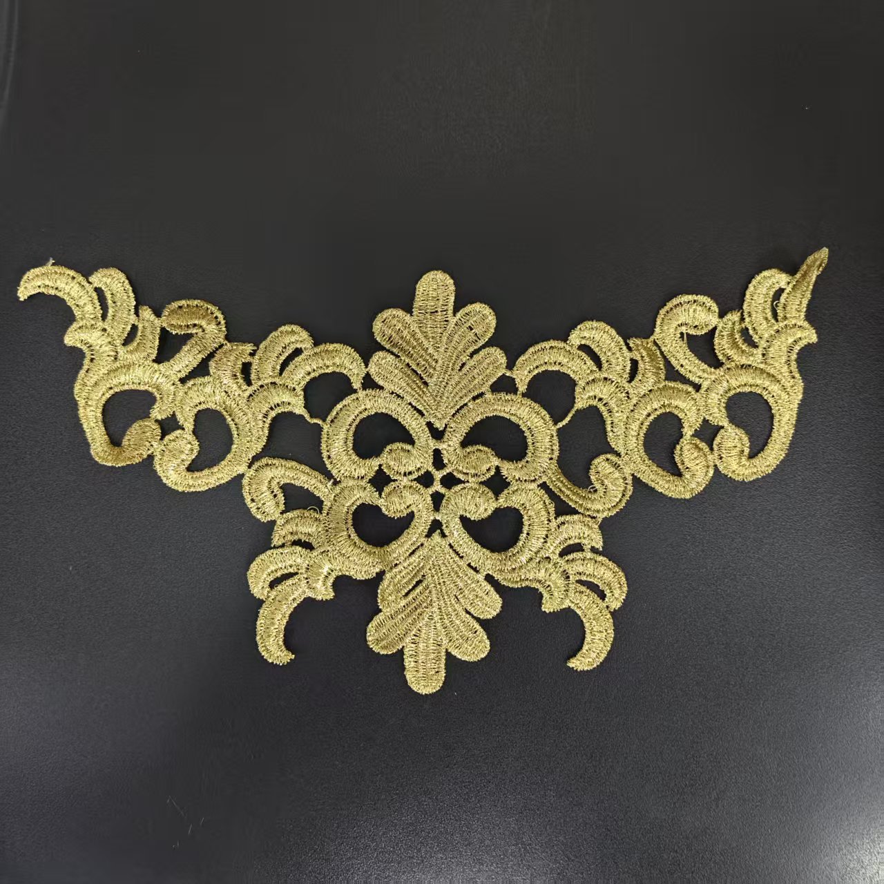 服装刺绣布贴花边金线绣花蕾丝工艺品礼服旗袍手工DIY装饰辅料