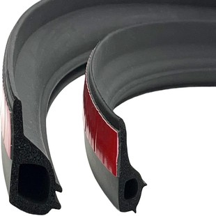 New car P-type foam sealing strip American pickup truck ultimate tailgate sealing strip with tapered seal